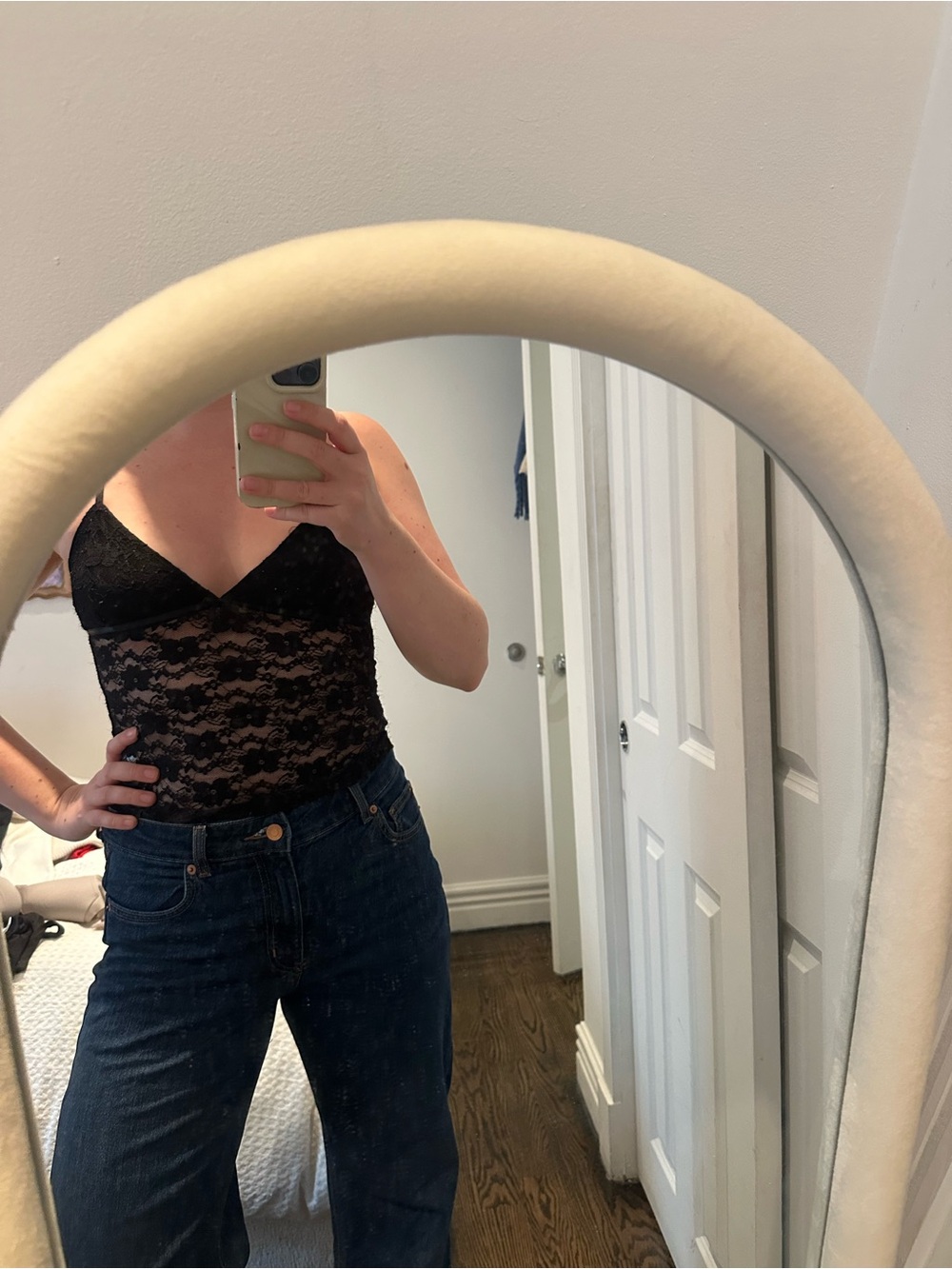 Edikted Black Lace Tank Top